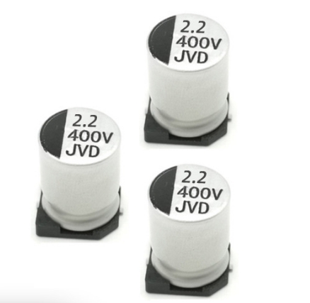 高壓貼片<b class='flag-5'>電解電容器</b> JVD 400V 4.7UF 8*10.5:電子領域的可靠伙伴