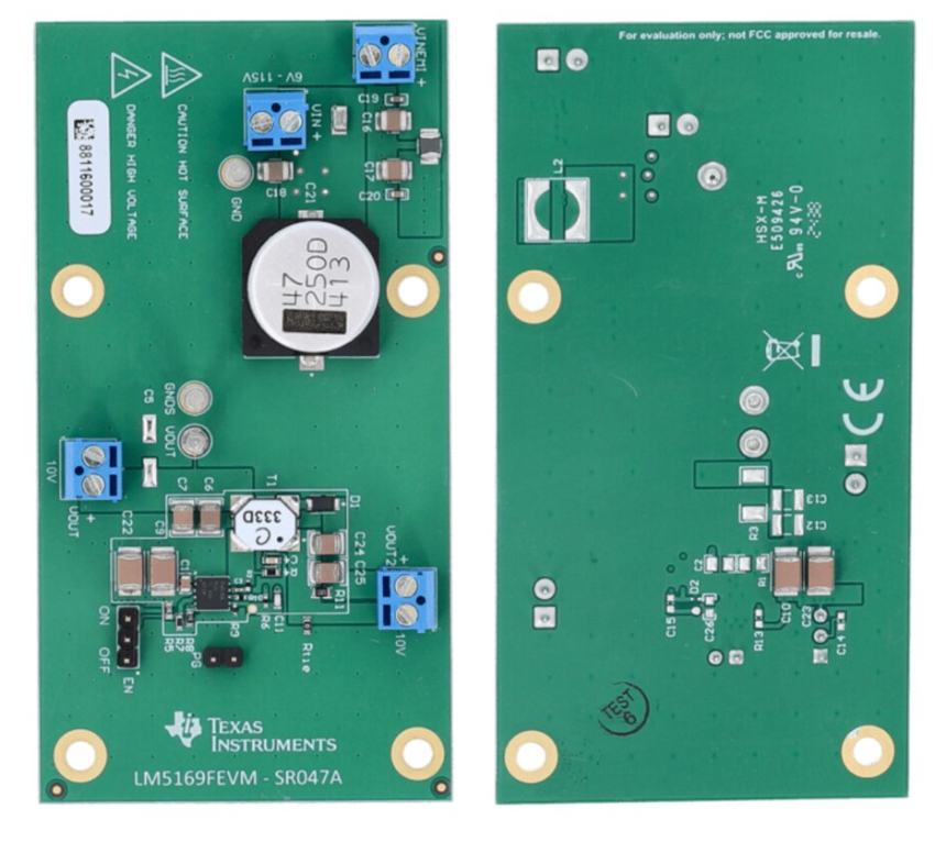 Texas Instruments LM5169FEVM評估模塊數(shù)據(jù)手冊