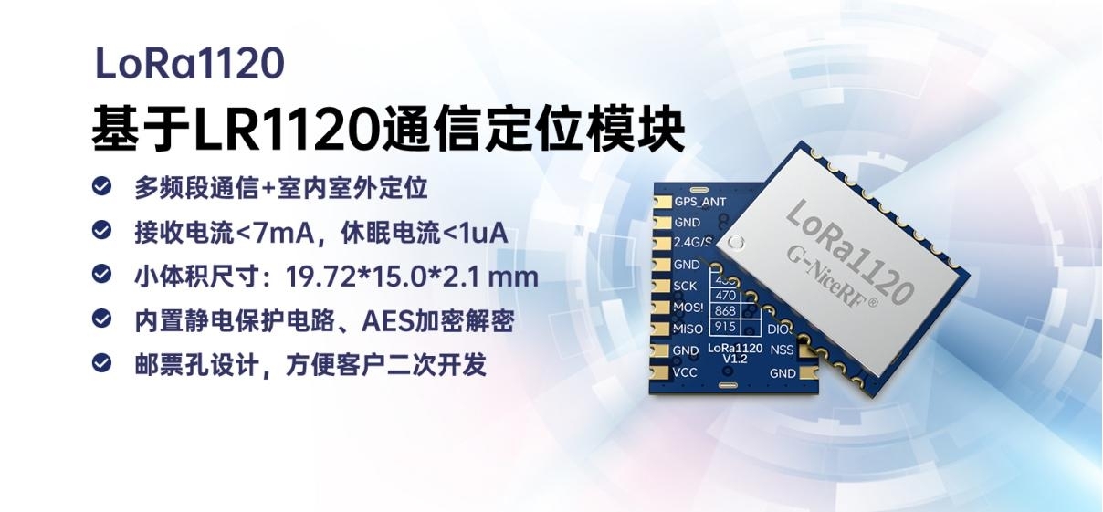 lora1120通信定位模塊