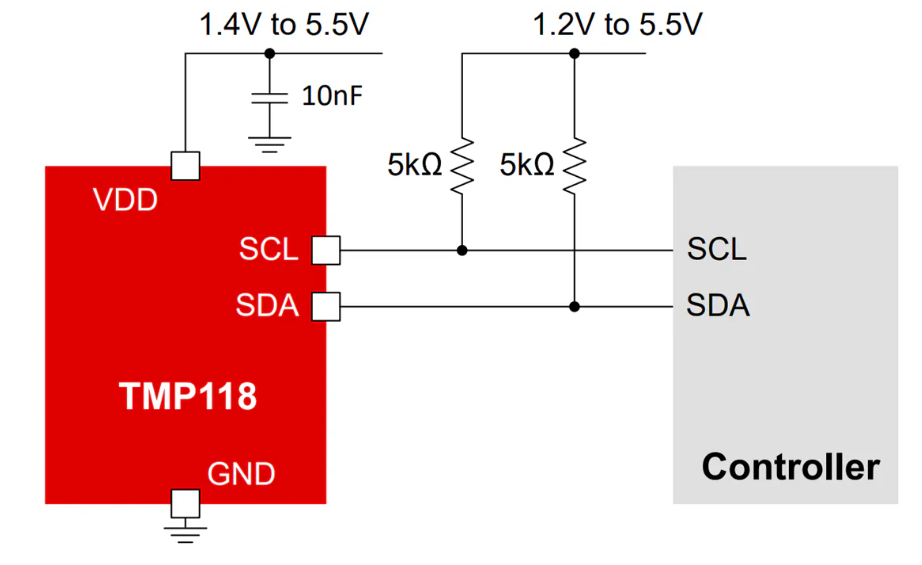 Texas Instruments TMP118 I2C數(shù)字溫度傳感器數(shù)據(jù)手冊(cè)