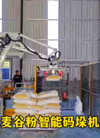 山東本森智能裝備     本森麥谷粉智能碼垛機器人    適用廣泛#碼垛機器人 