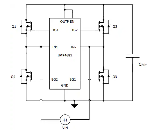 Texas Instruments LM74681 100V理想二極管橋控制器數據手冊