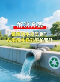 醫院污水處理監控系統功能應用 #人工智能 #plc #物聯網 