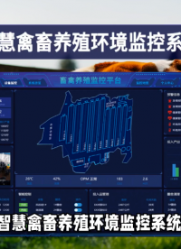智慧禽畜養殖環境監控系統：多傳感器融合，邊緣計算決策 #人工智能 #plc #物聯網 