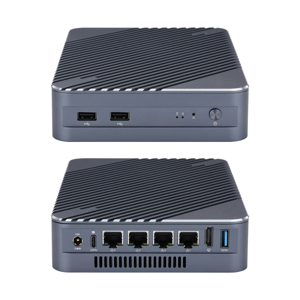 Q31100G4 迷你電腦 | 4個(gè) 2.5GbE 端口 | 4個(gè) M.2 存儲(chǔ)插槽 | NAS 與網(wǎng)絡(luò)設(shè)備