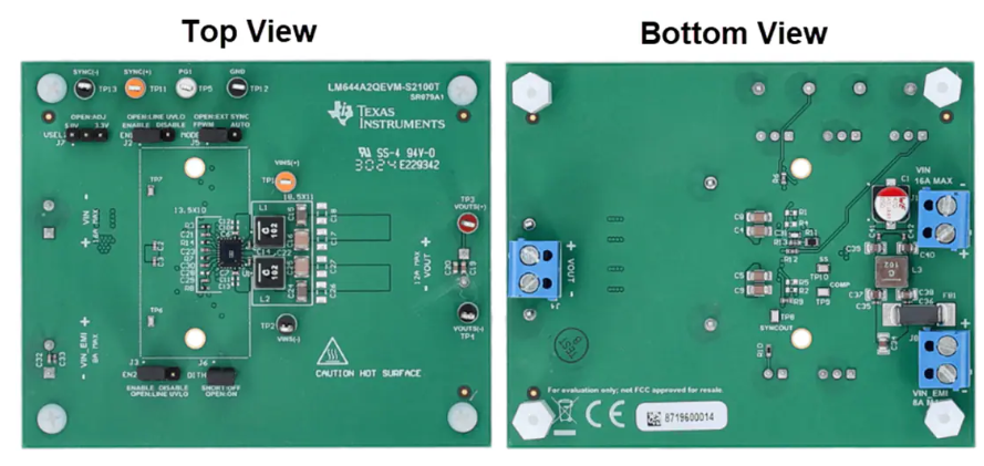Texas Instruments LM644A2QEVM-S2100T 評估模塊（EVM）數據手冊