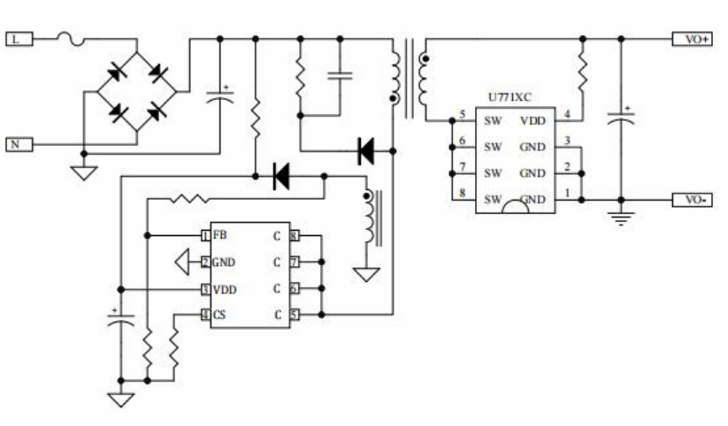 5V2A充电器电源应用方案