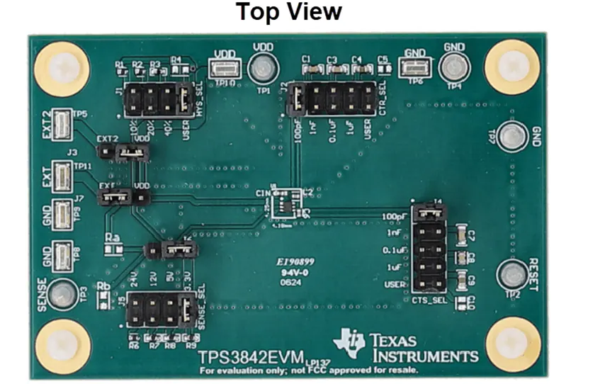 Texas Instruments TPS3842EVM <b class='flag-5'>監(jiān)控</b>器評估<b class='flag-5'>模塊</b> (EVM)數(shù)據(jù)手冊