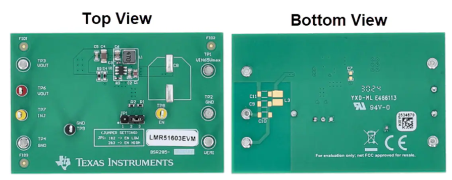 Texas Instruments LMR51603EVM轉(zhuǎn)換器評(píng)估模塊 (EVM)數(shù)據(jù)手冊(cè)