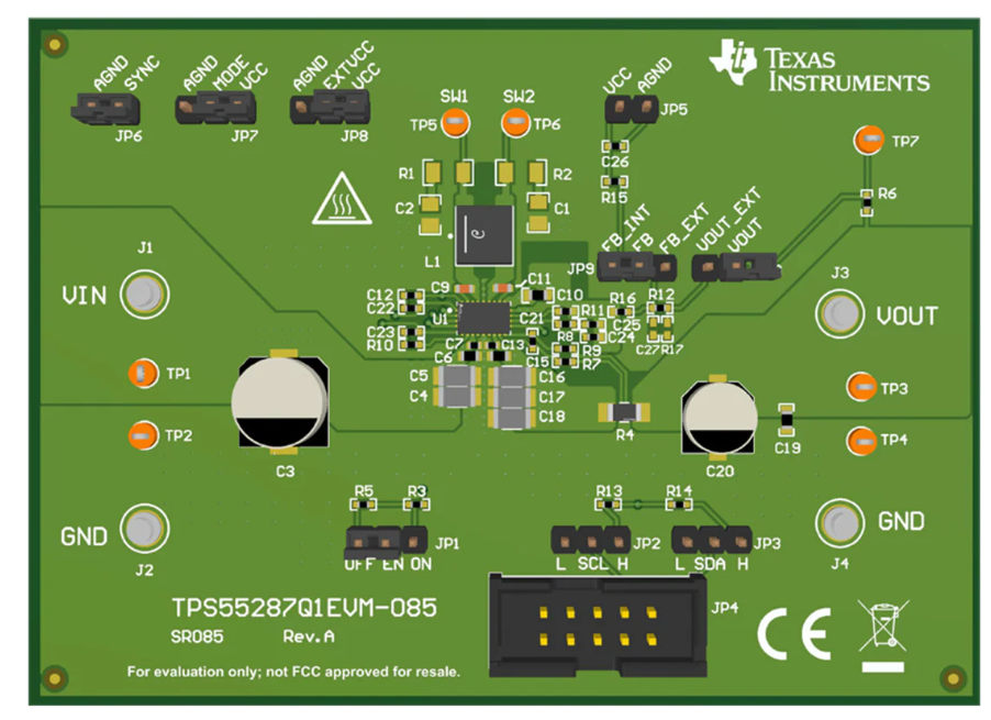 Texas Instruments TPS55287Q1EVM-085轉(zhuǎn)換器評(píng)估模塊數(shù)據(jù)手冊(cè)
