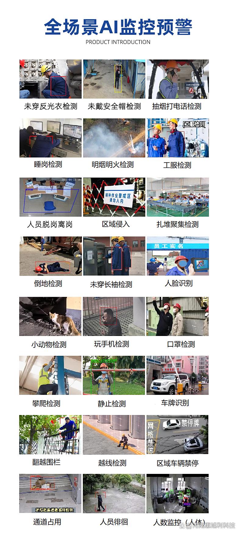 視頻分析系統(tǒng)在化工廠應(yīng)用的算法通常有哪些？