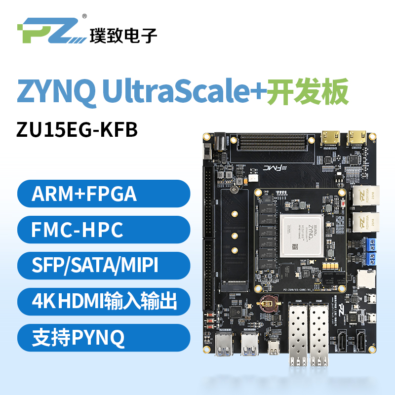 【PZ-ZU15EG-KFB】——<b class='flag-5'>ZYNQ</b> <b class='flag-5'>UltraScale</b> + 異構架構下的智能邊緣計算標桿