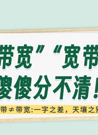 用了 10 年網(wǎng)才明白！"帶寬”“寬帶”原來不是一回事！#帶寬 #寬帶 #數(shù)據(jù)采集卡 #模擬信號(hào) #電路知識(shí) 