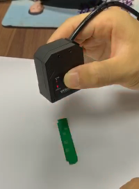 RAKINDA遠(yuǎn)景達(dá) 固定式掃碼器，通用型二維碼固定式掃描器掃碼演示