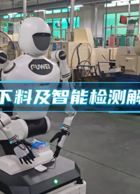 工件上下料及智能检测解决方案 #上下料机器人 #人形机器人 #自动化设备 #智能化设备 #工业自动化 