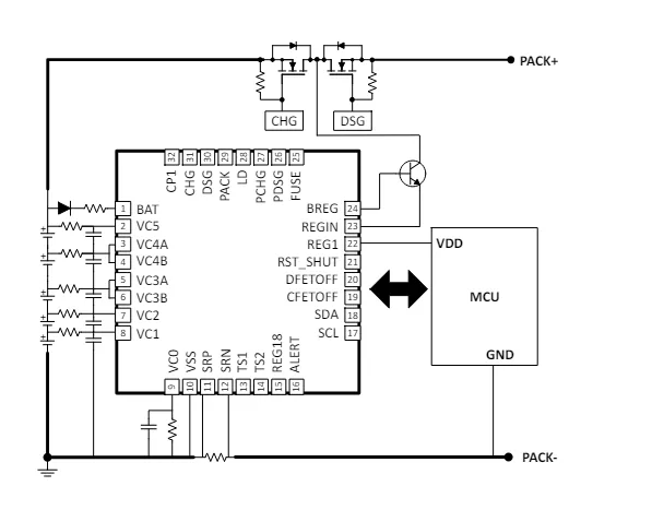 <b class='flag-5'>Texas</b> <b class='flag-5'>Instruments</b> <b class='flag-5'>BQ</b>76922 3至5<b class='flag-5'>節電池</b>監控器<b class='flag-5'>數據</b><b class='flag-5'>手冊</b>