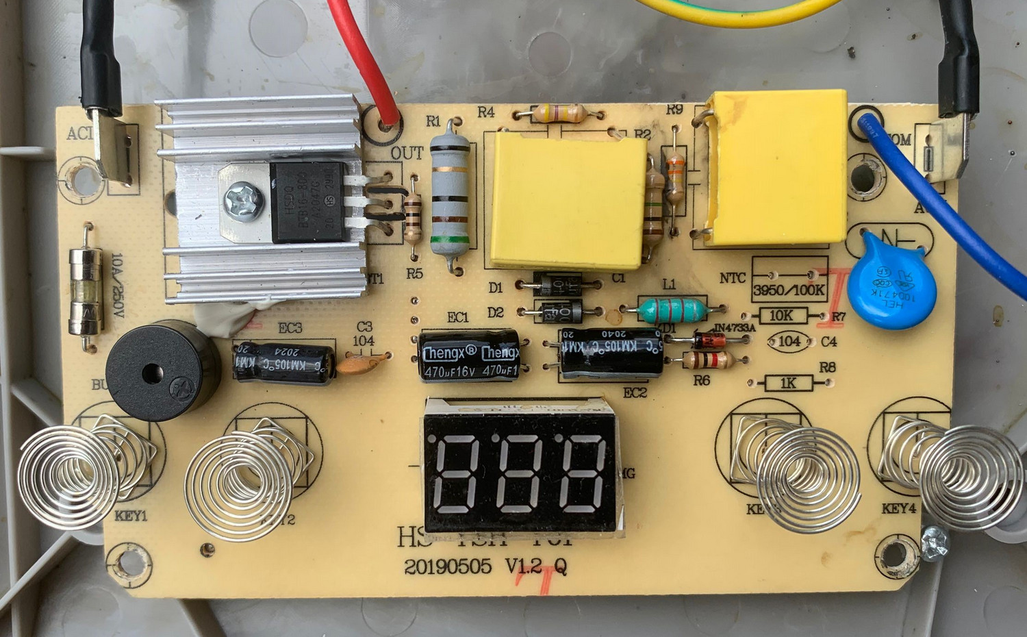 北美电器ACA养生壶ALY-YS180D主板正面.jpg