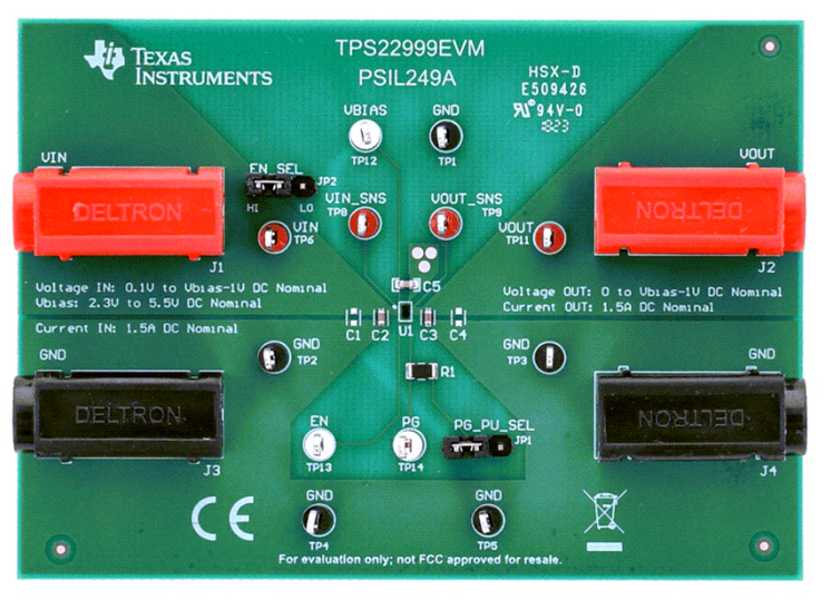 Texas Instruments <b class='flag-5'>TPS22999</b>EVM ģֲ