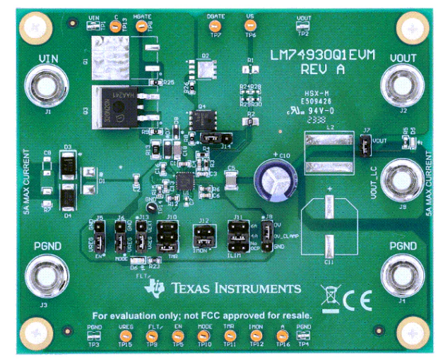 <b class='flag-5'>Texas</b> <b class='flag-5'>Instruments</b> <b class='flag-5'>LM74930Q1</b>EVM ģ<b class='flag-5'></b><b class='flag-5'>ֲ</b>