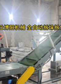 化工粉料機(jī)械手自動拆包機(jī) 全自動拆包機(jī)工作流程#人工智能 #工業(yè)機(jī)器人
 