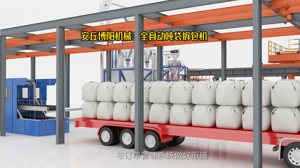氫氧化鎳全自動噸袋拆包機 全自動噸袋破袋機# 全自動噸袋拆包機# 全自動噸袋破袋機# 