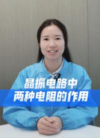 晶振電路中2種電阻的作用 #電子 #科普 #電子愛好者 #電路設(shè)計(jì) #揚(yáng)興科技 