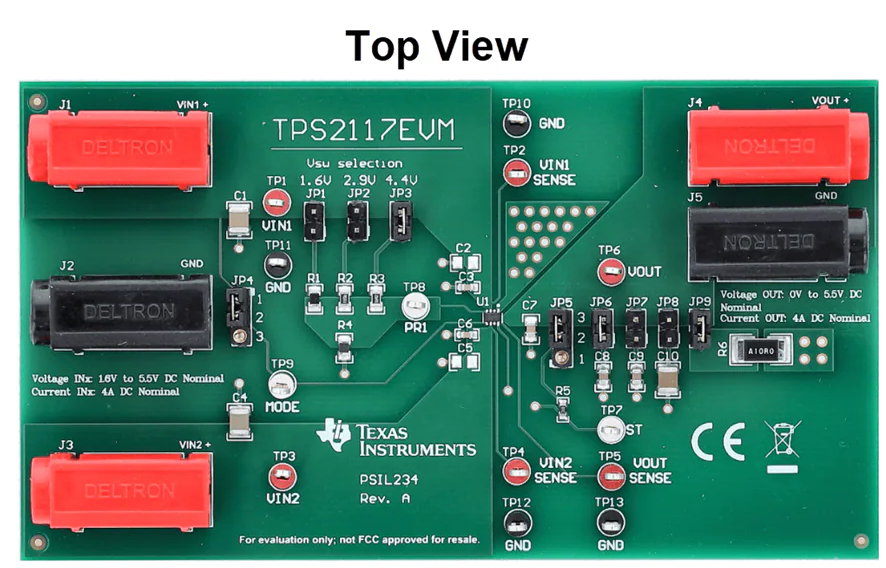TPS2117EVMģ鼼Ӧָ