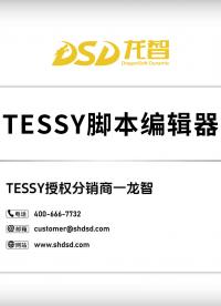 視頻教程 | 單元測(cè)試工具TESSY：腳本編輯器（Script Editor）#單元測(cè)試工具 