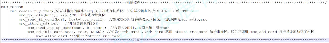 CS创世 SD NAND 在 君正平台和 RK 平台的应用：扫描流程