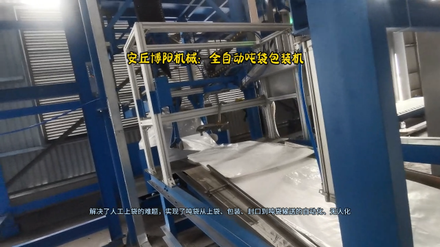活性炭全自動噸袋包裝機(jī)  給袋式噸包包裝機(jī)現(xiàn)場# 噸包全自動包裝機(jī)# 噸袋包裝機(jī)生產(chǎn)廠家