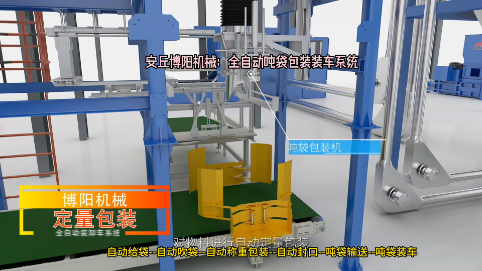聚丙烯全自動噸袋噸袋包裝機 全自動噸袋裝車機優(yōu)勢
