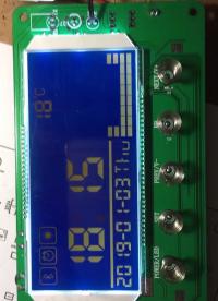 LCD時鐘鬧鐘溫控觸摸藍牙CK6851C音樂電路設(shè)計效果#電路原理 