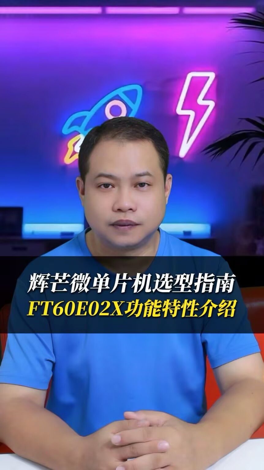 選型指南：輝芒微8位FLASH單片機(jī)FT60E02X功能特性與應(yīng)用場景解析！#單片機(jī)
 