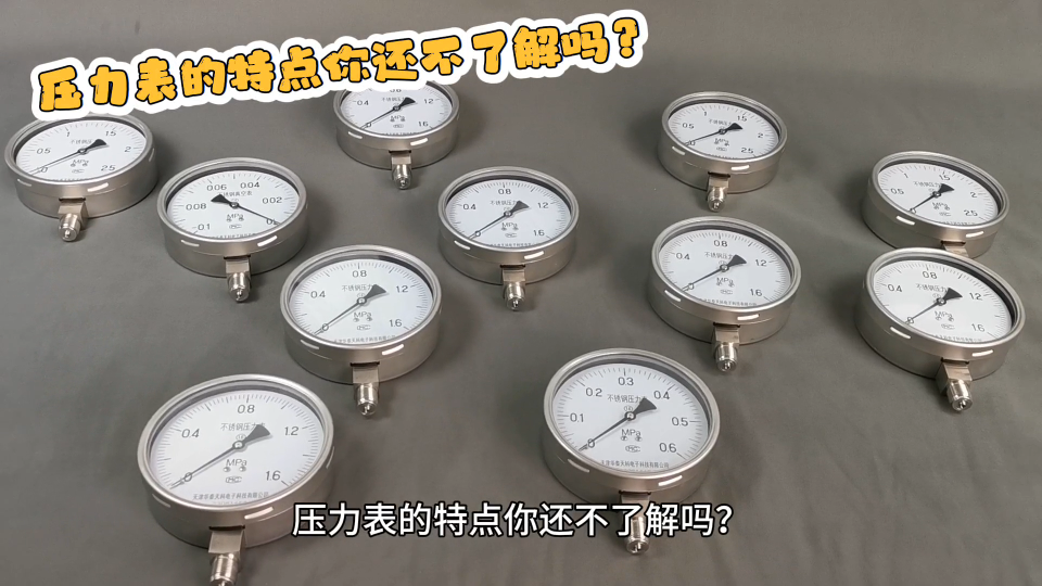 壓力表的特點你還不了解嗎？