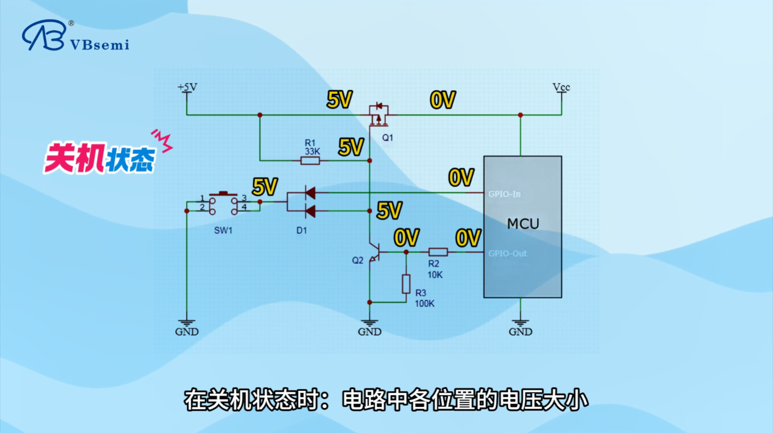 一種經(jīng)典的軟硬件結(jié)合+5V一鍵開(kāi)關(guān)機(jī)電路
#MOS管 #電路原理 #半導(dǎo)體  #電子 