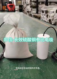 長壽命長效埋地飽和硫酸銅參比電極 罐狀帶電纜長效參比電極
