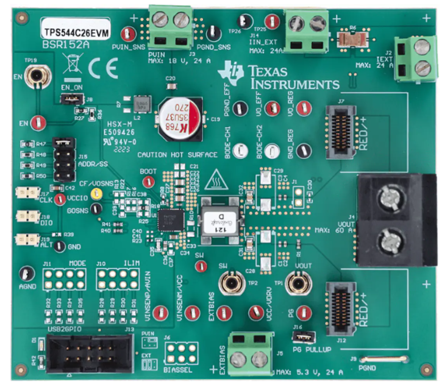 <b class='flag-5'>TPS544C26</b>EVM 35A<b class='flag-5'>降压</b><b class='flag-5'>转换器</b>评估模块技术解析与应用指南