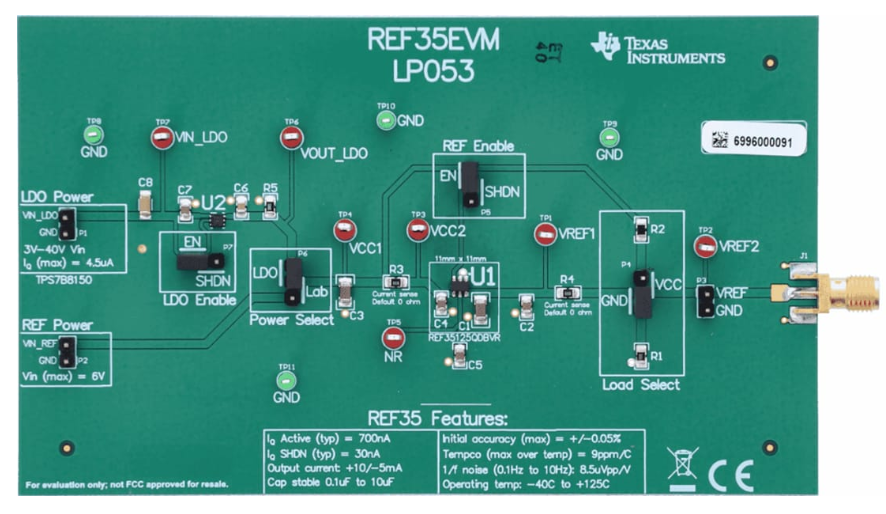 Texas Instruments <b class='flag-5'>REF</b>35<b class='flag-5'>電壓</b>基準(zhǔn)評(píng)估模塊<b class='flag-5'>技術(shù)</b>解析