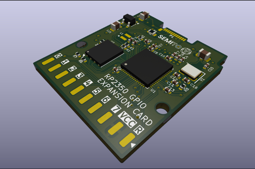 RP2350 based GPIO expansion cardCover