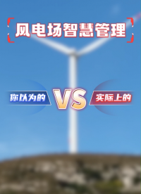 你以為的風電場智慧管理VS實際上的風電場智慧管理。#風電場#風電智慧運維#風電智慧管理平臺#GIS局部放電 