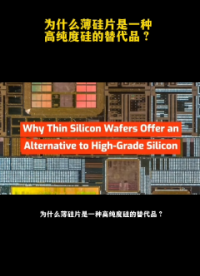 為什么薄硅片是一種高純度硅的替代品？# 薄硅片# 高純度# 硅