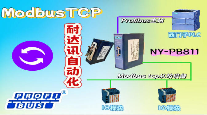 驚！耐達訊自動化Modbus TCP轉(zhuǎn)PROFIBUS一臺網(wǎng)關(guān)竟能讓兩大協(xié)議互通
