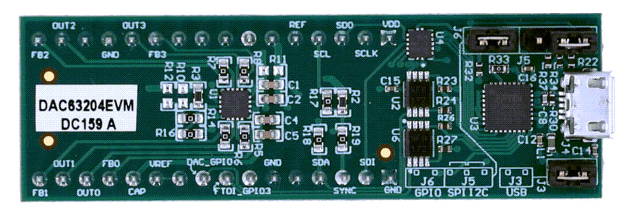 ?德州儀器DAC63204評(píng)估模塊(EVM)技術(shù)解析