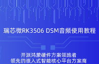 <b class='flag-5'>瑞</b><b class='flag-5'>芯</b><b class='flag-5'>微</b><b class='flag-5'>RK3506</b>核心<b class='flag-5'>板</b>/<b class='flag-5'>開發(fā)板</b>DSM音頻<b class='flag-5'>開發(fā)</b>實戰(zhàn)，關(guān)鍵知識點與實操案例必看<b class='flag-5'>攻略</b>！