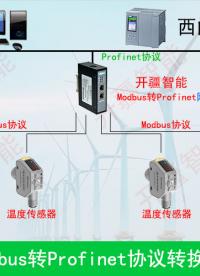 Modbus转Profinet协议网关在风力发电机组智能化改造中的应用研究