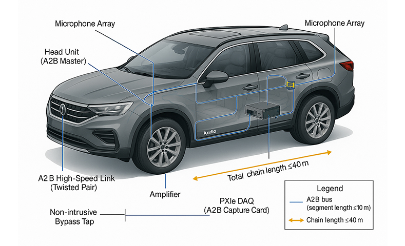 <b class='flag-5'>車載</b><b class='flag-5'>A</b>2<b class='flag-5'>B</b>總線<b class='flag-5'>音頻</b>采集與分析系統(tǒng)-全套 DAQ 解決方案，盡在度緯科技