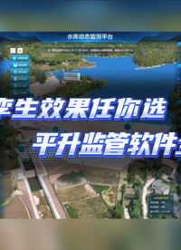 數(shù)字孿生效果任你選，平升監(jiān)管軟件全支持 #數(shù)字孿生#數(shù)字孿生可視化平臺(tái) #智慧水務(wù)數(shù)字孿生 #智慧水利數(shù)字
 