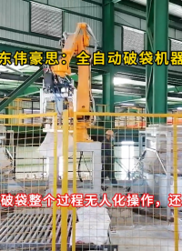 石墨粉自動(dòng)拆包機(jī)器人 機(jī)械手全自動(dòng)破袋機(jī)設(shè)備
