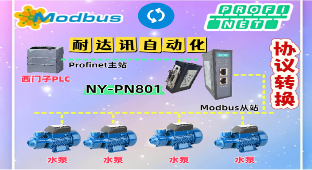 別再為水泵通信發(fā)愁！Modbus轉Profinet網(wǎng)關讓舊水泵&apos;復活&apos;，系統(tǒng)穩(wěn)定如磐石