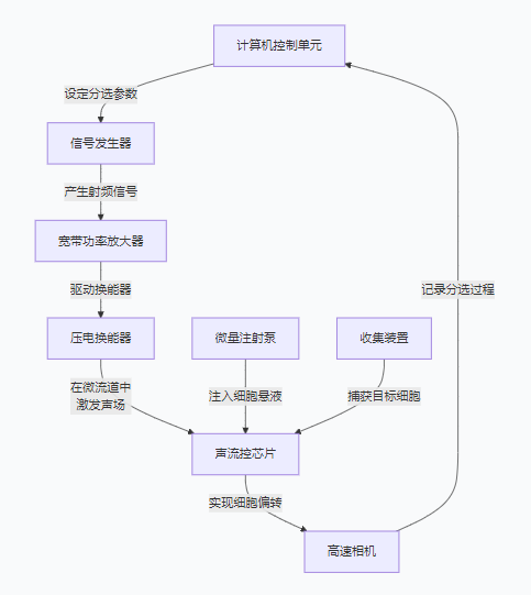 寬帶功率放大器：聲流控細(xì)胞分選的“精準(zhǔn)聲場(chǎng)引擎”